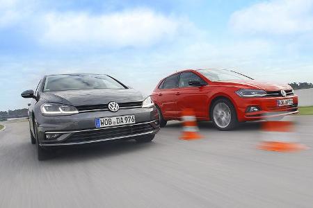 VW Golf 1.0 TSI Comfortline, VW Polo 1.0 TSI Beats, Exterieur