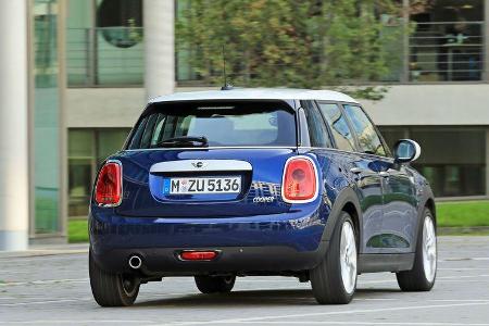 Mini Cooper, Heckansicht