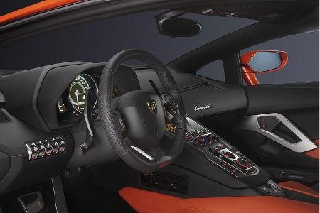 Lamborghini Aventador LP 700-4, Innenraum