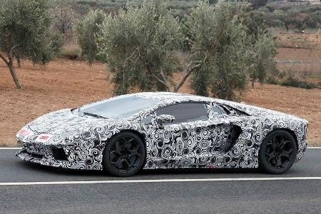 Lamborghini Aventador Erlkönig