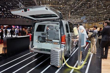 Mercedes V-Klasse Concept V-ision e auf dem Autosalon Genf