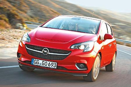 Opel Corsa, Frontansicht