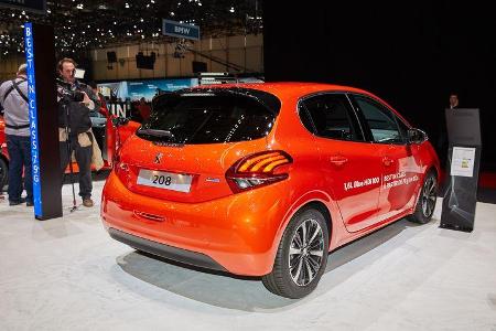 Peugeot 208 Facelift Autosalon Genf