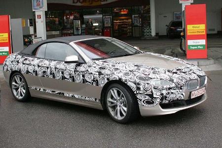 Erlkönig BMW 6er Cabrio