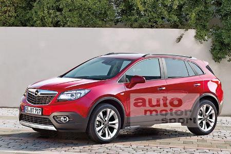 Opel Antara 2014, Retusche