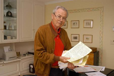 Eduard Zimmermann ( Aktenzeichen XY ungel�st... , ZDF) Eduar...