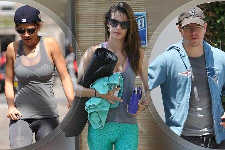 Stars beim Sport