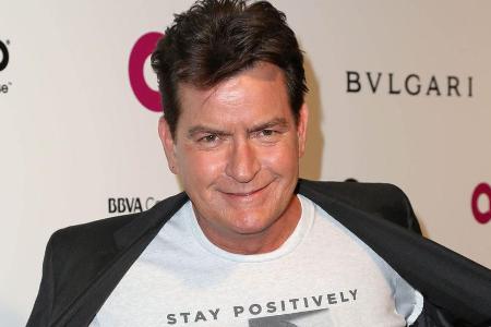 Charlie Sheen ist nie um einen Spruch verlegen Charlie Sheen ist nie um einen Spruch verlegen