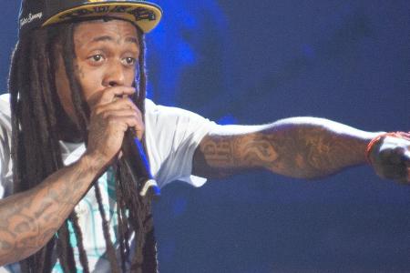 Rapper Lil Wayne bei einem seiner Auftritte