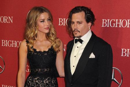 Ein Bild aus friedlichen Tagen: Amber Heard und Johnny Depp