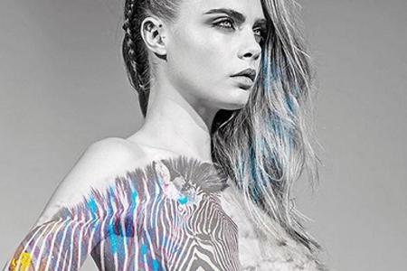 Cara Delevingne posiert nackt für die 