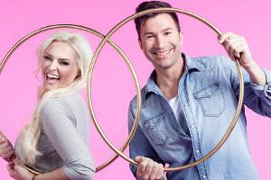 Daniela Katzenberger und Lucas Cordalis: Rosaroter Start in die Ehe
