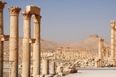 Im selben Jahr wurden auch die Ruinen von Palmyra in die 