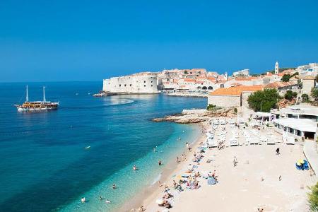Im Winter geht es dreimal wöchentlich nach Dubrovnik