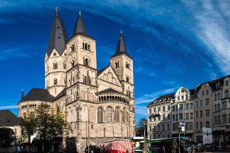 Der Bonner Münster wurde im elften Jahrhundert erbaut