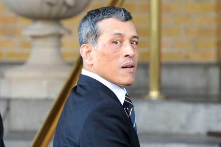 Der thailändische Thronerbe Maha Vajiralongkorn Der thailändische Thronerbe Maha Vajiralongkorn
