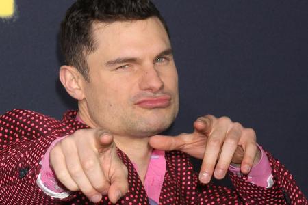 Flula Borg bei der Premiere von 