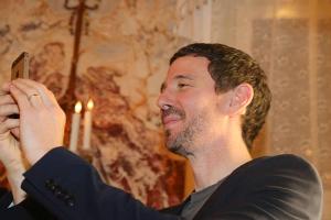 Oliver Berben während Dreharbeiten zu einem seiner Projekte