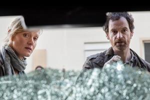 "Tatort: Zahltag": Die Kommissare Peter Faber (Jörg Hartmann) und Martina Bönisch (Anna Schudt) machen eine erschreckende En...