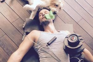 So fertig sieht man den Schauspieler und Moderator Wayne Carpendale selten