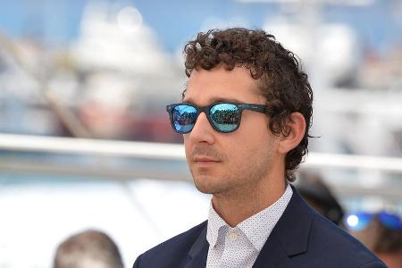 Shia LaBeouf - hier bei den Filmfestspielen in Cannes - zeigt der Welt gerne mal sein Pokerface Shia LaBeouf - hier bei den Filmfestspielen in Cannes - zeigt der Welt gerne mal sein Pokerface
