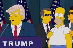 "The Simpsons": Donald Trump war schon vor 16 Jahren Präsident