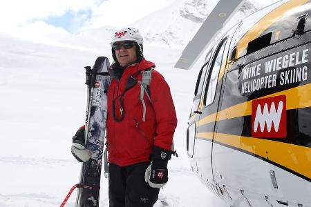 Pionier des Heliskiing: Mike Wiegele