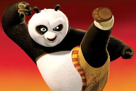 Pandabär Po aus 