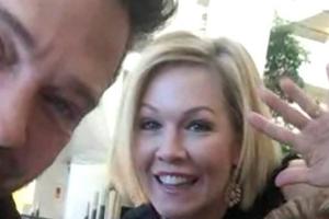 Reunion der "Beverly Hills"-Stars: In Gedanken bei Shannen Doherty