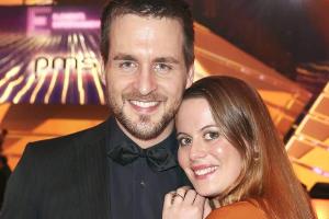 Alexander Klaws und Nadja Scheiwiller im Babyglück