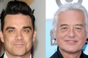 Robbie Williams: Altrocker Jimmy Page lauert ihm auf