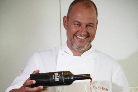 Frank Rosin hat seinen eigenen Wein Frank Rosin hat seinen eigenen Wein