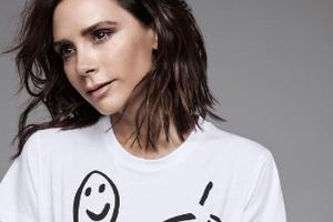 Victoria Beckham entwirft T-Shirt für Weltaidstag