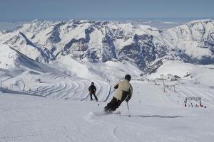 Les Deux Alpes: Skifahren auf einer der höchsten Strecken der Welt