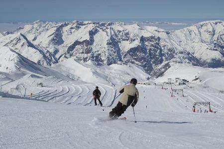 In Les Deux Alpes macht Skifahren richtig Spaß