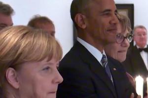 Barack Obama: Jazziges Abschiedsdinner im Kanzleramt