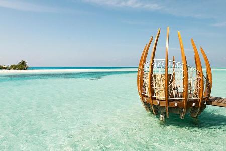 Ein Blick ins Paradies: das Lux* South Ari Atoll