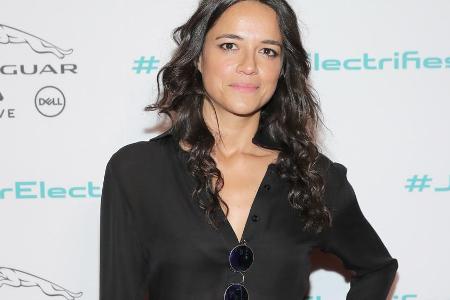 Michelle Rodriguez bei der Premiere des ersten elektrischen Autos von Jaguar