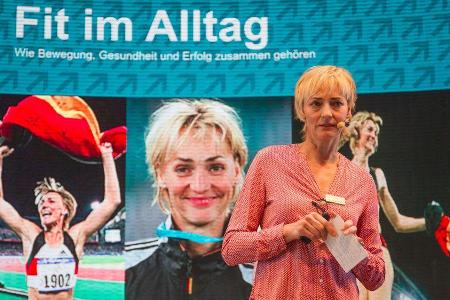 Sportfans können Heike Drechsler auf der AIDAluna kennenlernen