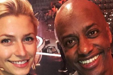 Auf Instagram zeigt sich Moderatorin Lena Gercke mit Schauspieler Yared Dibaba, der für Bremen bei 