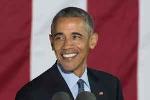 Barack Obama bei Angela Merkel: Currywurst im Adlon