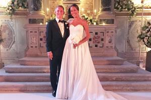 Bastian Schweinsteiger: Mit Gottes Segen unter der Haube