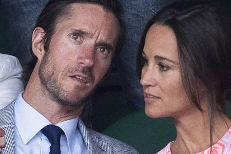 Pippa Middleton und James Matthews beim Tennisturnier von Wimbledon Pippa Middleton und James Matthews beim Tennisturnier von Wimbledon