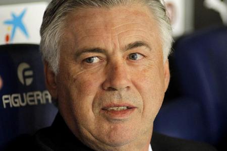 So lange die linke Augenbraue nicht zuckt, ist alles in Butter: Carlo Ancelotti ist der neue Trainer des FC Bayern