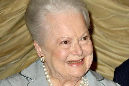 Olivia de Havilland auf einer Gala im Jahr 2006