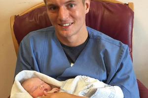 Toni Kroos ist zum zweiten Mal Papa geworden