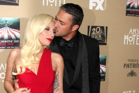 Lady Gaga und Taylor Kinney bei der Premiere von 