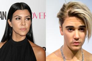 Läuft da wieder was zwischen Justin Bieber und Kourtney Kardashian?