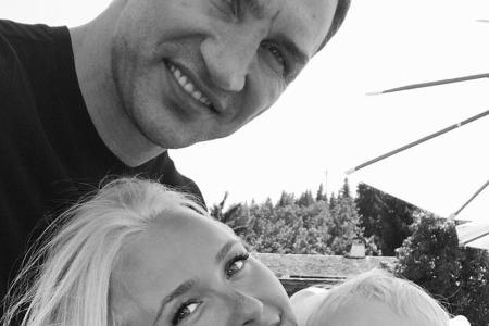 Familienfreude: Hayden Panettiere, Wladimir Klitschko und Töchterchen Kaya