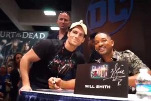 Henry Cavill veräppelt Will Smith auf der Comic-Con